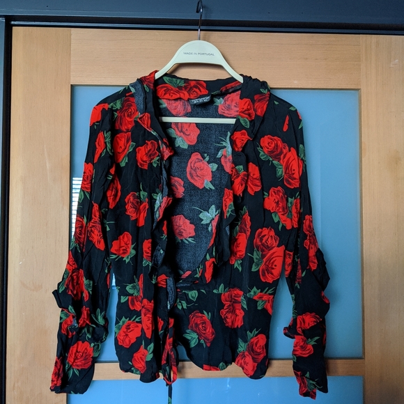Topshop Tops - Top Shop wrap top Topshop Tops - Top Shop wrap top